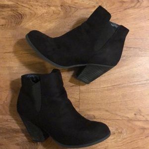 Black booties